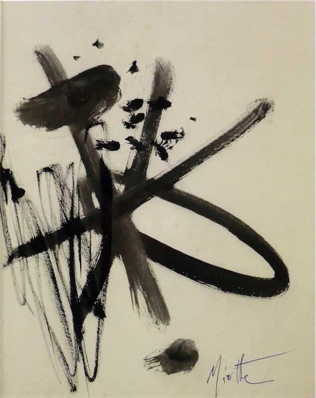 Sandkat4X4 sans titre,circa 1950-1955 encre sur papier 30 x 24,5 cm 